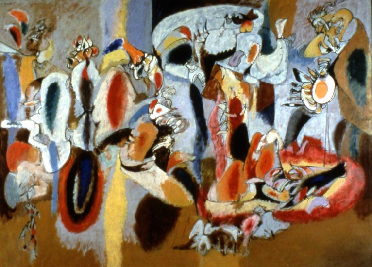Arshile Gorky: The Liver is in the Cock's Comb - 1944