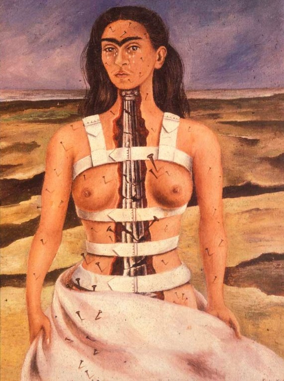 Frida Kahlo: The Broken Column - 1944
