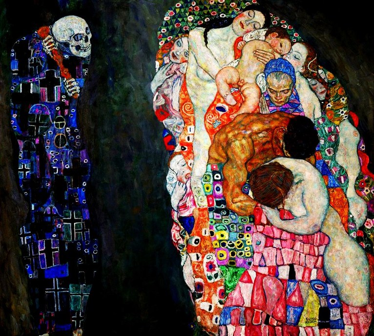 Gustav Klimt: Death and Life - 1908-1916