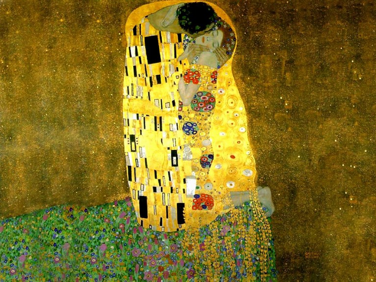 Gustav Klimt: The Kiss - 1907-1908