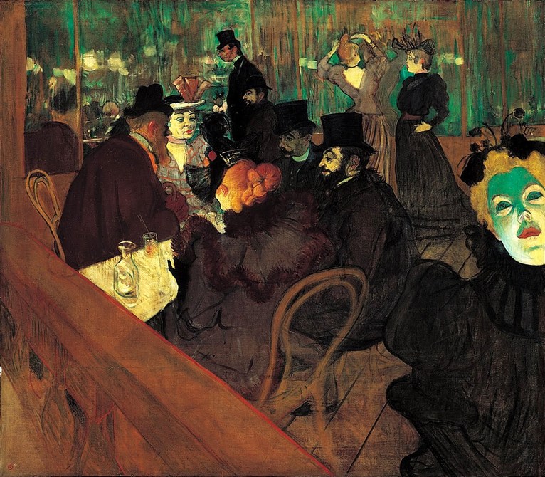 Henri de Toulouse-Lautrec: At the Moulin Rouge - 1895