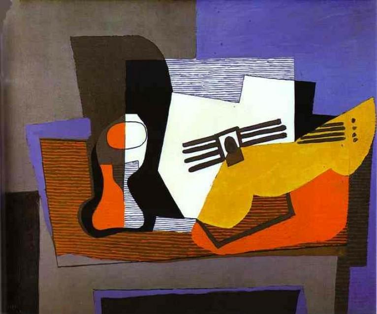 Pablo Picasso - Still Life with Guitar - 1922