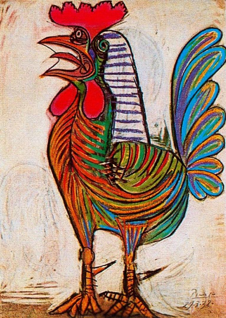 Pablo Picasso - The Chicken - 1938