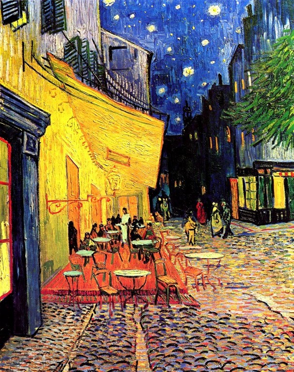 Vincent van Gogh: Caf Terrace at Night - 1888