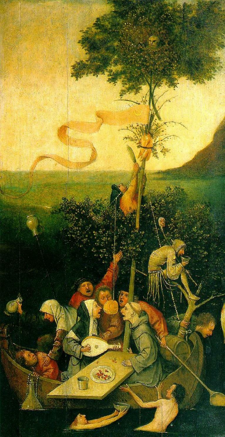Hieronymus Bosch: Ship of Fools - 1490-1500