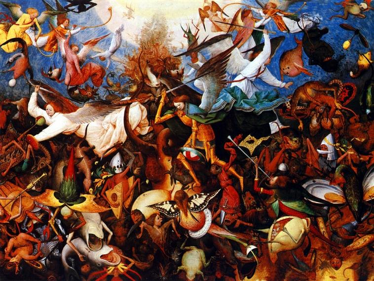 Pieter Bruegel: The Fall of the Rebel Angels - 1562