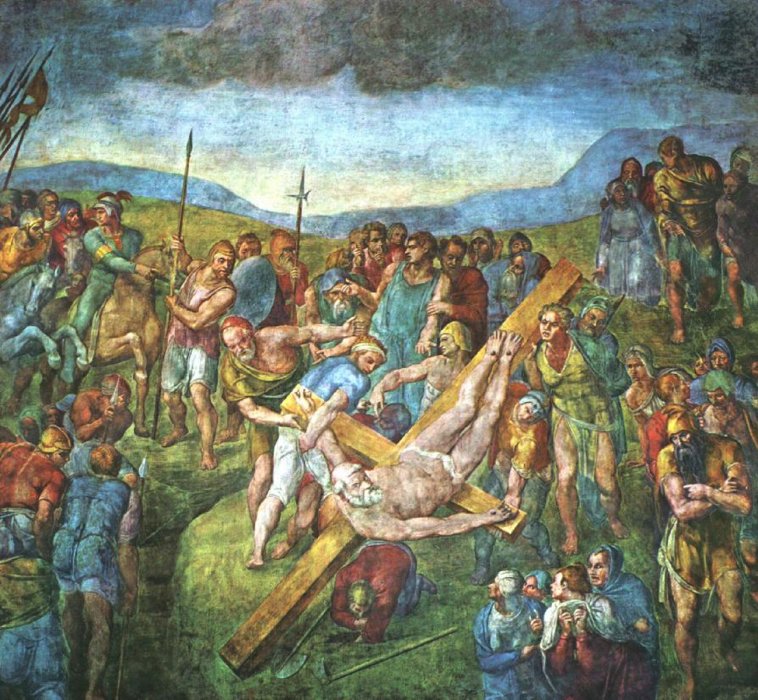 Michelangelo: Martyrdom of St Peter - 1546-1550