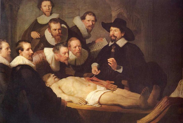 Rembrandt: The Anatomy Lesson of Dr Tulp - 1632