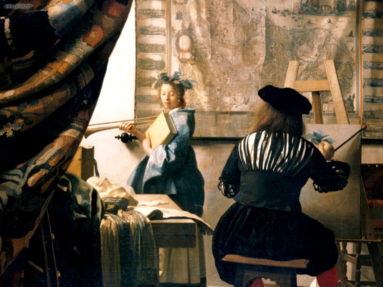 Johannes Vermeer: The Art of Painting - 1665