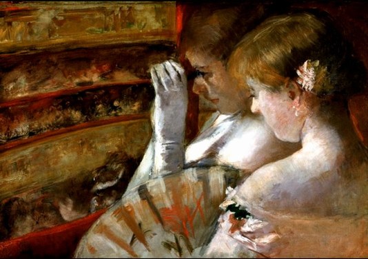Mary Cassatt: In the Box - 1879