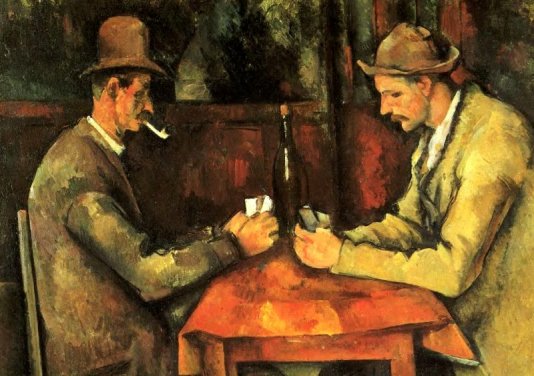 Paul Cezanne: The Card Players - 1890-1895