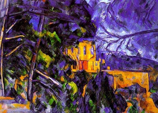 Paul Cezanne: Château Noir - 1900-1904