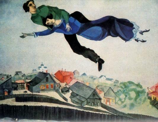 Marc Chagall: Above the Town - 1914-1918
