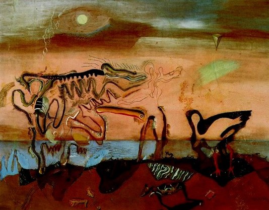 Salvador Dali: The Spectral Cow - 1928
