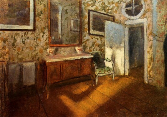 Edgar Degas: Interior at Menil-Hubert - 1892