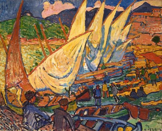 Andre Derain: Fishing Boats - 1905