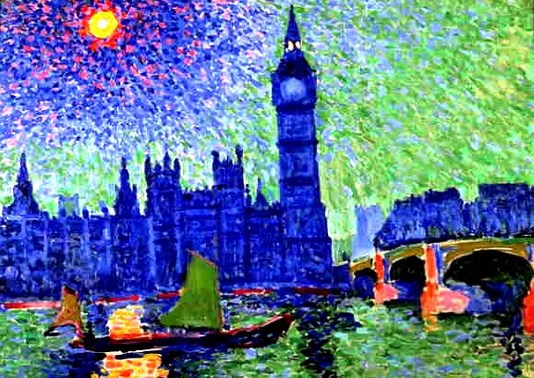 Andre Derain: The Houses of Parliament - 1906