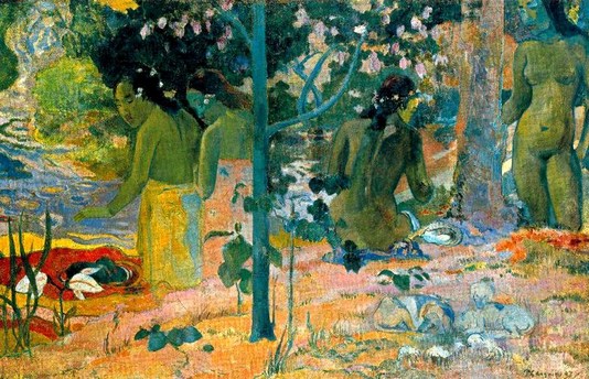 Paul Gauguin: The Bathers - 1897