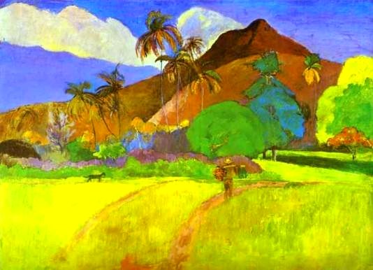 Paul Gauguin: Tahitian Landscape - 18934