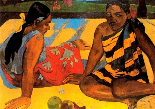 Paul Gauguin: Parau Api (What Is New?) - 1892