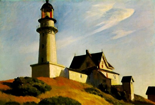 Edward Hopper: Lighthouse, Two Lights - 1929