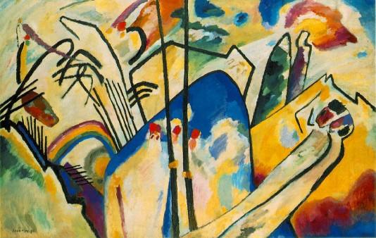 Wassily Kandinsky: Composition IV - 1911