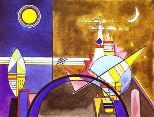 Wassily Kandinsky: The Great Gate of Kiev - 1928