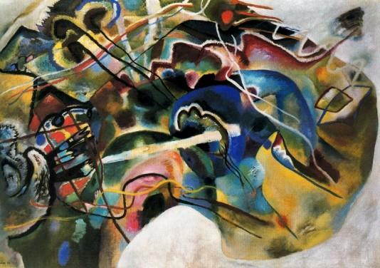 Wassily Kandinsky: Painting with White Border - 1913