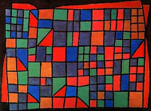 Paul Klee: Glass Facade - 1940