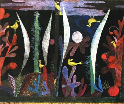 Paul Klee: Landscape with Yellow Birds - 1923