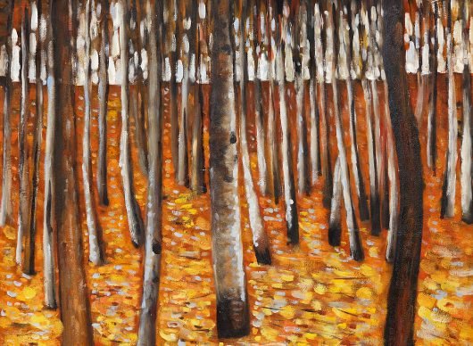 Gustav Klimt: Beech Forest - 1902