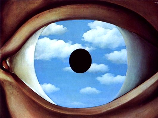 Rene Magritte: False Mirror - 1928
