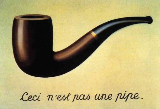 Rene Magritte: This is not a Pipe - 1929