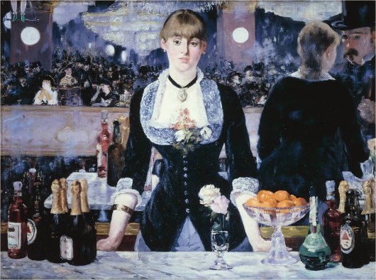 Edouard Manet: A Bar at the Folies-Bergere - 1882