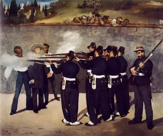 Edouard Manet: The Execution of Emperor Maximilian - 1867