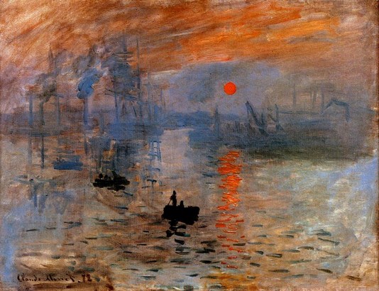 Claude Monet: Impression: Sunrise - 1872