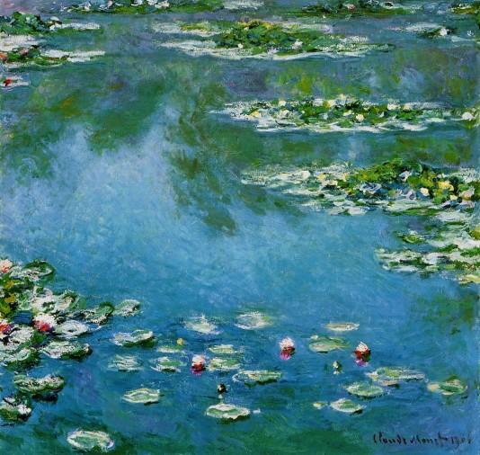 Claude Monet: Water-Lilies - 1906