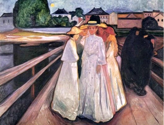 Edvard Munch: The Ladies on the Bridge - 1903