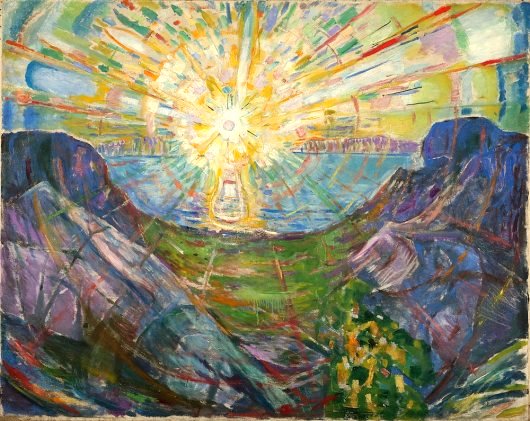 Edvard Munch: The Sun - 1910