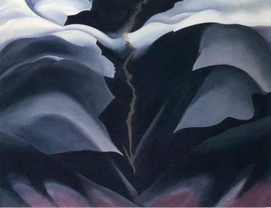 Georgia O'Keeffe: Black Place II - 1944