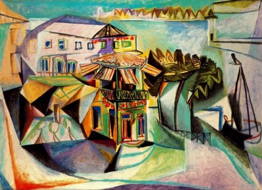 Pablo Picasso: Caf de Royan - 1940