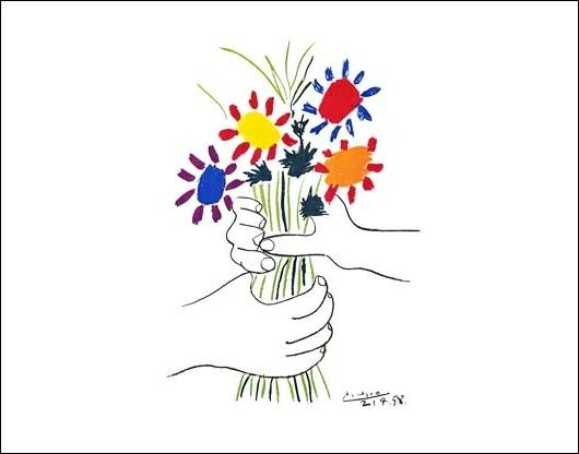 Pablo Picasso: Petite Fleurs - 1958