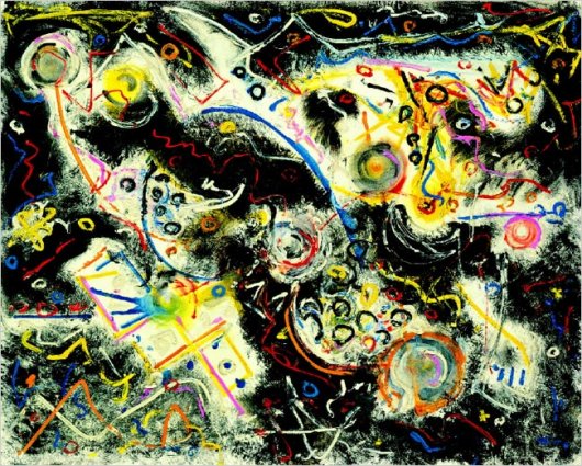 Jackson Pollock: No Limits, Just Edges - 1943