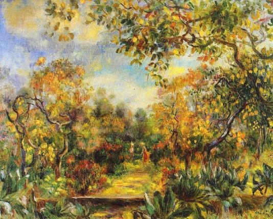 Pierre Auguste Renoir: Beaulieu Landscape - 1893