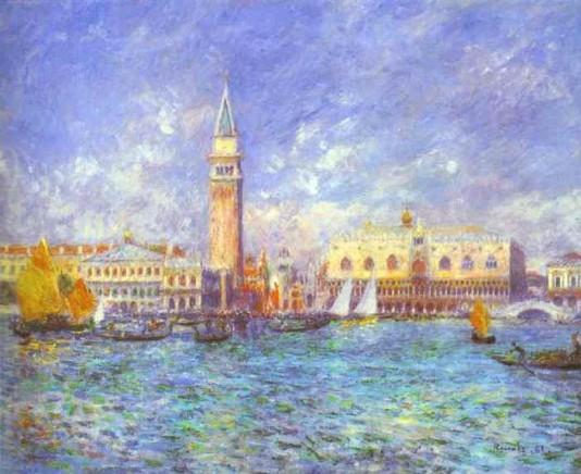 Pierre Auguste Renoir: Doge's Palace, Venice - 1881