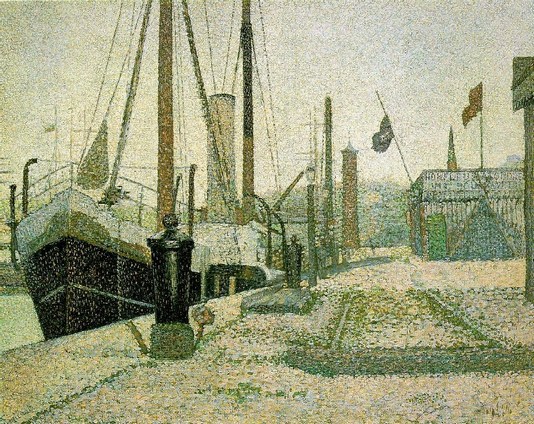 Georges Seurat: La Maria, Honfleur - 1886