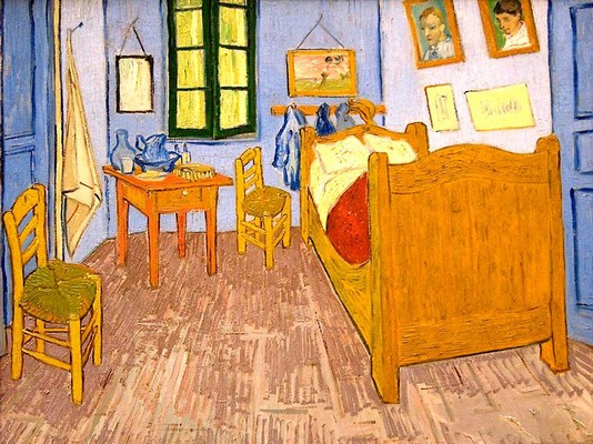 Vincent van Gogh: Bedroom in Arles - 1888