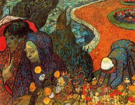 Vincent van Gogh: Ladies of Arles - 1890