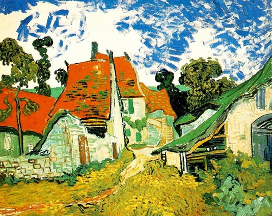 Vincent van Gogh: Village Street in Auvers - 1890
