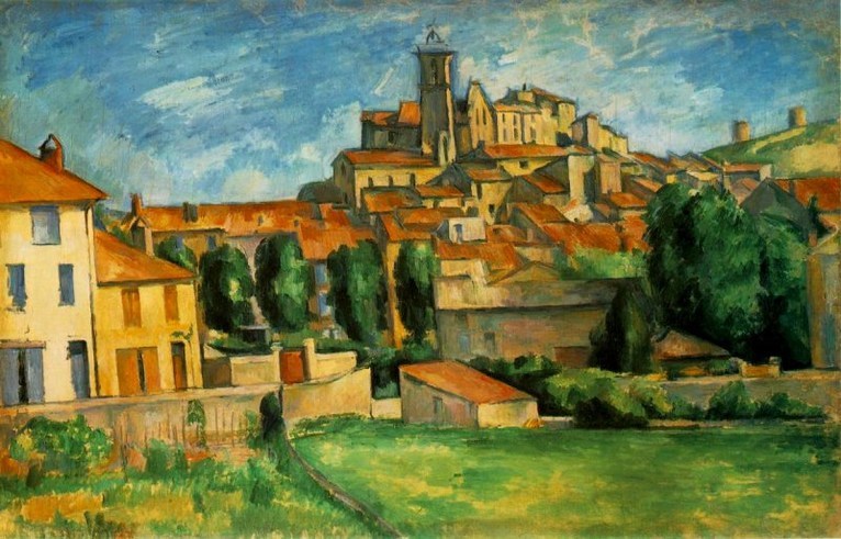 Larger view of Paul Cezanne: Gardanne - 1885-1886